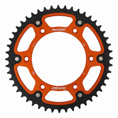 Supersprox Orange Stealth Sprocket For Husaberg 701 Supermoto 2018 RST-990-48-ORG